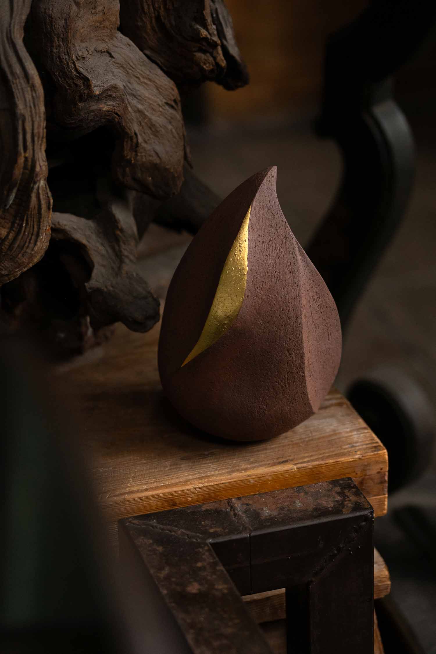 Vesna-Garic-Sulpture-Grés-Or-Shape#1